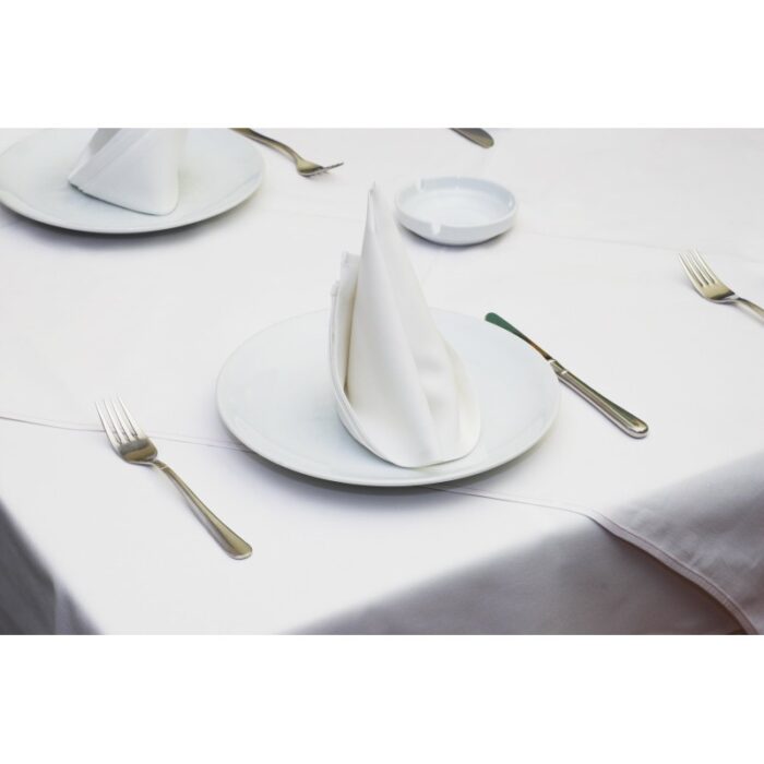 Servilleta Saten Blanco